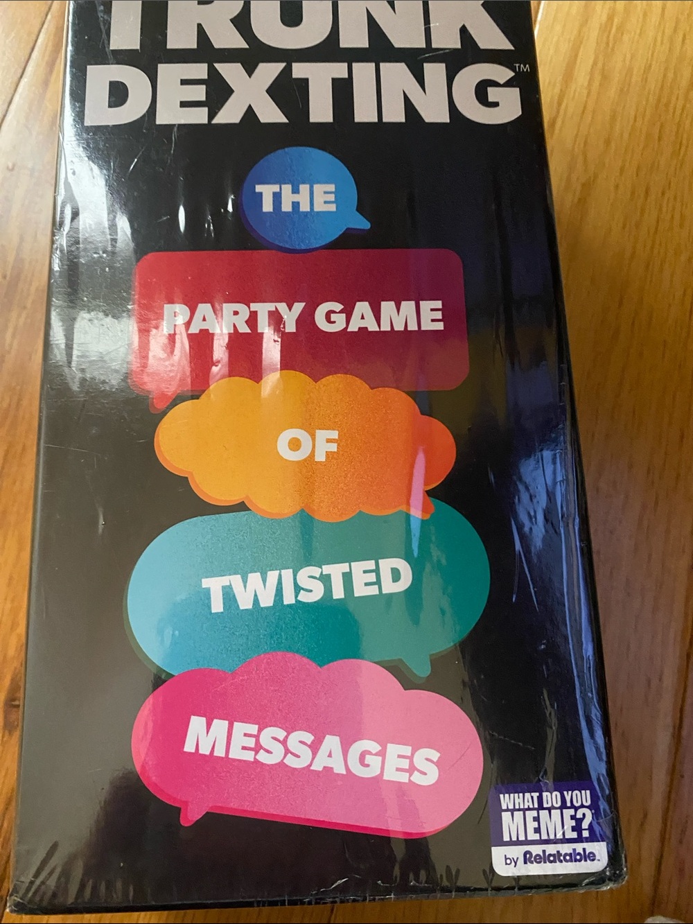 What Do You Meme? Trunk Dexting Party Game - Black & Multicolor